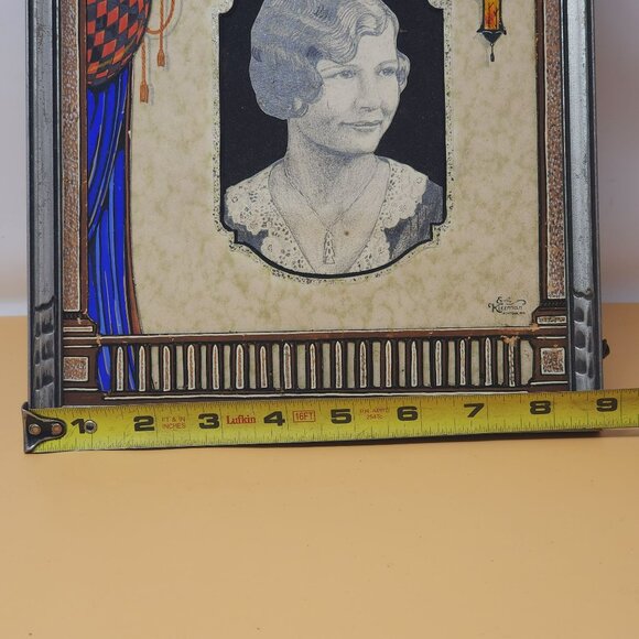 Vintage Emil Kleeman Framed Portrait Art Print Kenosha Wisconsin Artist - Picture 10 of 11